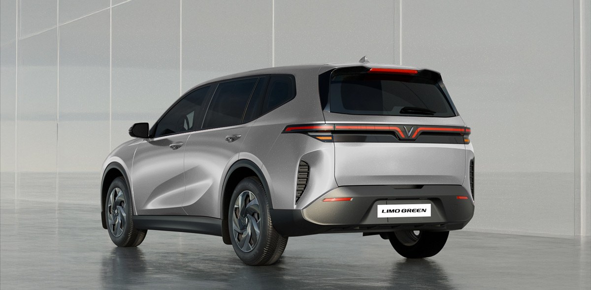 Đuôi xe VinFast Limo Green