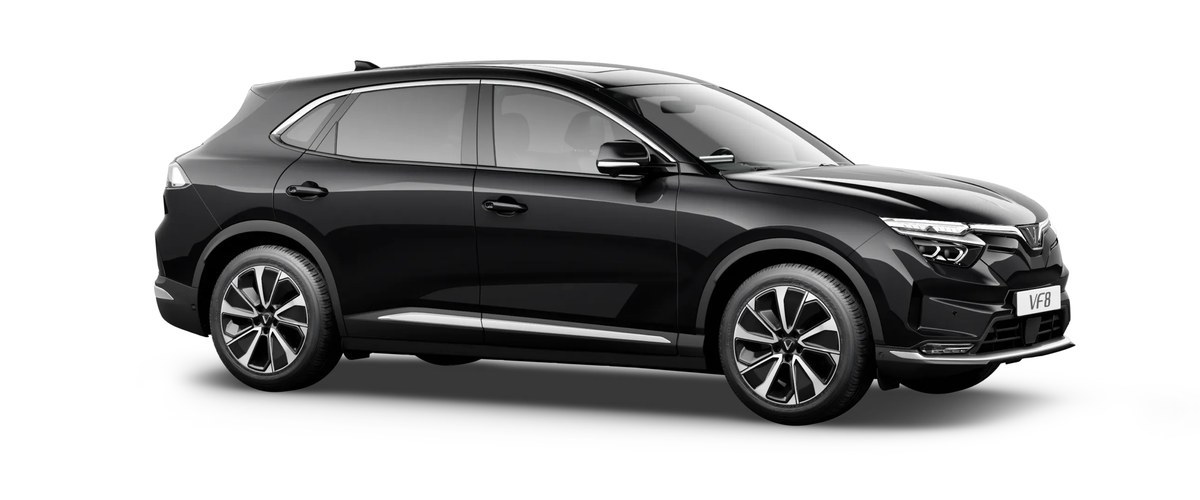 VinFast VF8 màu đen Jet Black